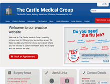 Tablet Screenshot of castlemedical.co.uk