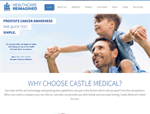 Tablet Screenshot of castlemedical.com